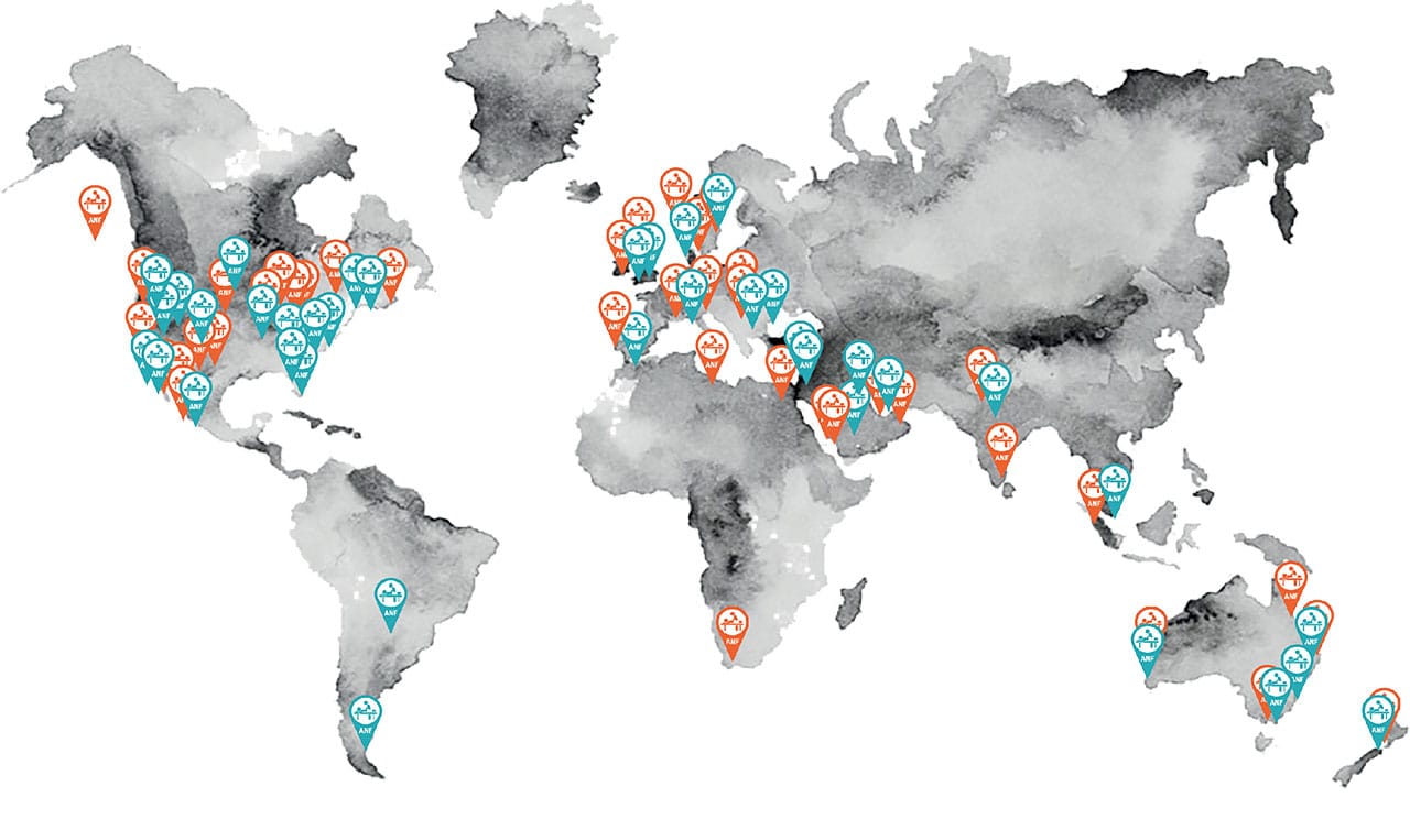 ANF Therapy map