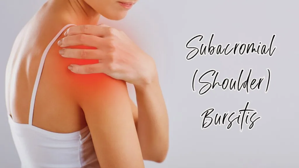 shoulder bursitis treatment